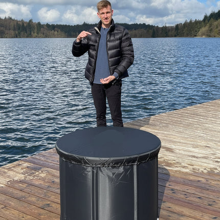Cooling Portable Ice Bath | Foldable Insulated Tub for Muscle Recovery 4