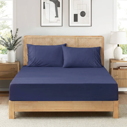 Cooling Sheet Set | Breathable Fitted Sheets with Deep Pockets | Perfect for Hot Sleepers 0