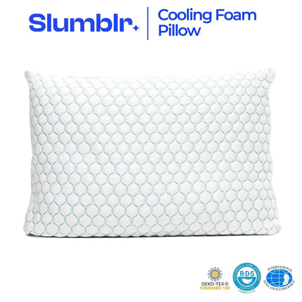 Cooling Shredded Memory Foam Pillow with Adjustable Fill | Best Pillow for Side Sleepers and Neck Pain 0