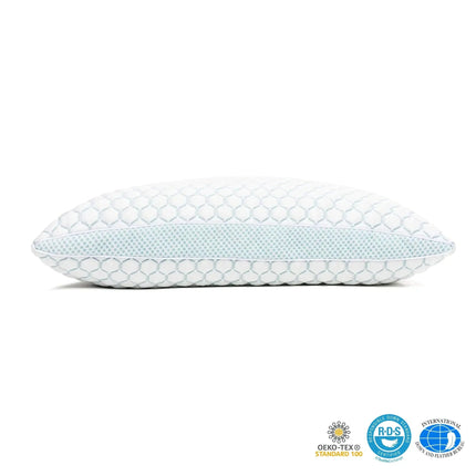 Cooling Shredded Memory Foam Pillow with Adjustable Fill | Best Pillow for Side Sleepers and Neck Pain 8