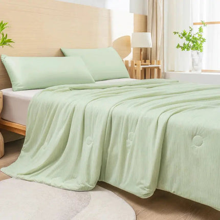 Cooling Summer Blanket | Double-Sided Cooling Fabric for Lightweight Comfort | Breathable Design for Refreshing Sleep 0