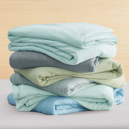 Cooling Summer Blanket | Double-Sided Cooling Fabric for Lightweight Comfort | Breathable Design for Refreshing Sleep 3