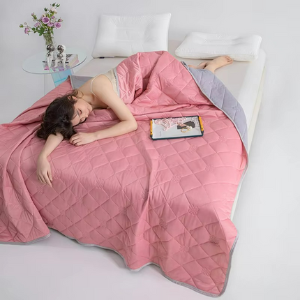 Cooling Summer Duvet | Lightweight & Breathable Cotton with Dual-Sided Fabric for Exceptional Comfort 6
