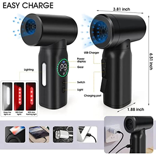 Cordless Air Blaster | Rechargeable Cleaning Tool with 7500mAh Battery | Efficient Dust Removal for Electronics 1