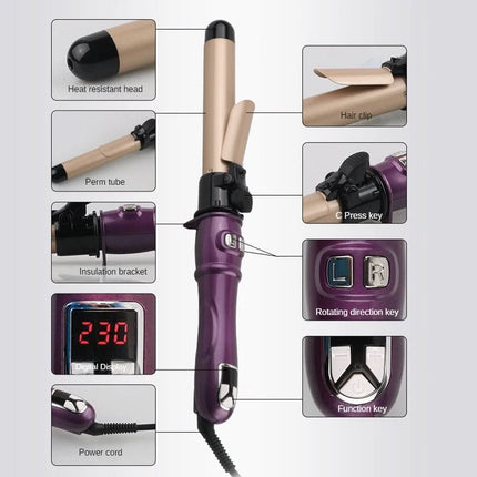 Cordless Curling Iron | Portable Hair Curler with Quick Heat-Up for Lasting Curls 4