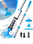 Cordless Pool Vacuum Cleaner with 3-in-1 Functionality | Effortless Above Ground & In-Ground Cleaning 0
