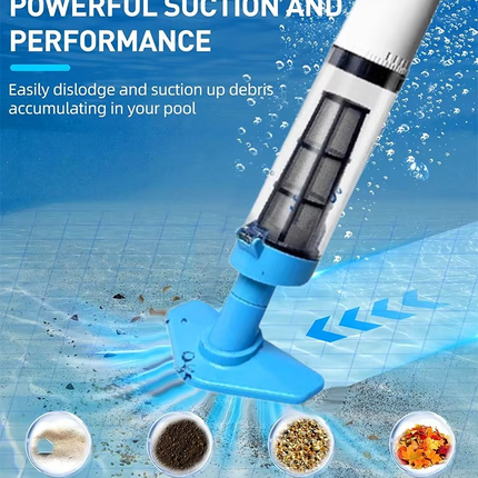 Cordless Pool Vacuum Cleaner with 3-in-1 Functionality | Effortless Above Ground & In-Ground Cleaning 4
