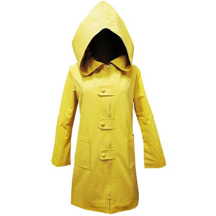 Cosplay Jacket | Hooded Raincoat Costume with Zipper Closure | Versatile Outfit for Themed Events 2