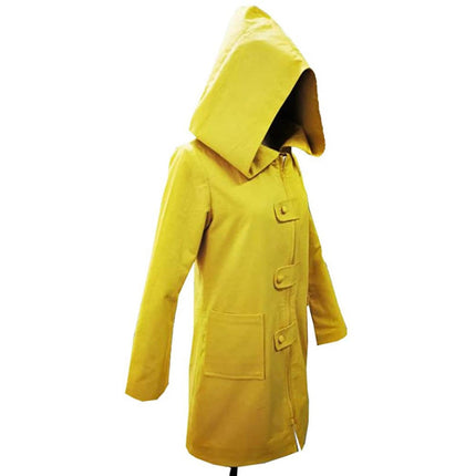 Cosplay Jacket | Hooded Raincoat Costume with Zipper Closure | Versatile Outfit for Themed Events 3