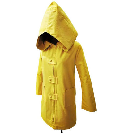 Cosplay Jacket | Hooded Raincoat Costume with Zipper Closure | Versatile Outfit for Themed Events 4