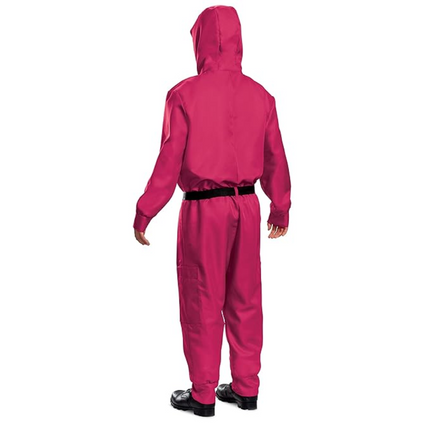Costume Collection | Hooded Jumpsuit with Full Face Mask | Complete Look for Halloween Fun 4
