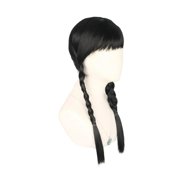 Costume Wig | Braided Hair Design for Halloween & Themed Events | Easy Dress Up Accessory 1