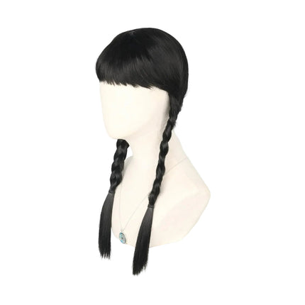 Costume Wig | Braided Hair Design for Halloween & Themed Events | Easy Dress Up Accessory 2
