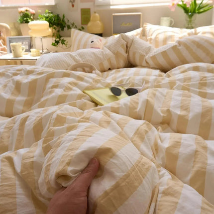 Cotton Crepe | Bedding Set with Breathable Comfort | Complete Quilt Set for Year-Round Use 2