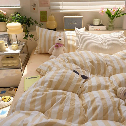 Cotton Crepe | Bedding Set with Breathable Comfort | Complete Quilt Set for Year-Round Use 4