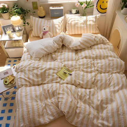 Cotton Crepe | Bedding Set with Breathable Comfort | Complete Quilt Set for Year-Round Use 6