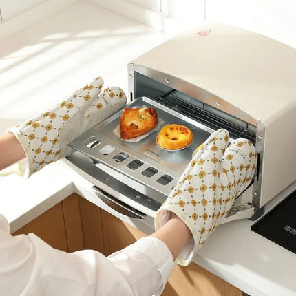 Oven Mitts Heat Resistant, Silicone Oven Gloves – image 6