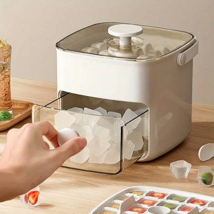Countertop Ice Cube Maker | Fast Ice Production with Quiet Operation | Compact Design for Home and Office 1