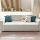 Stretch Couch Cover, Velvet Sofa Covers for Living Room, Elastic Slipcover for Couch S to XL, Loveseat Cover