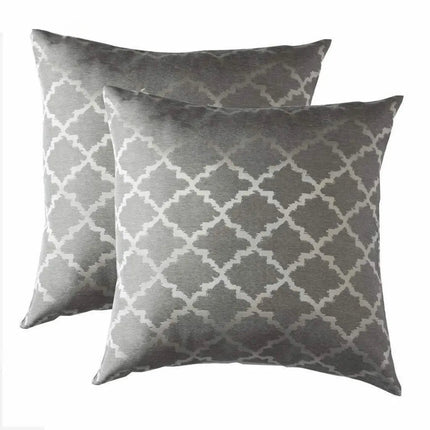 Throw Pillow Covers Set of 2, Polyester Sofa Cushion Covers for Couch – image 5