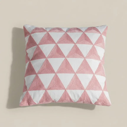 Embroidered Throw Pillow Covers, Cotton Canvas Sofa Cushion Cover – image 5