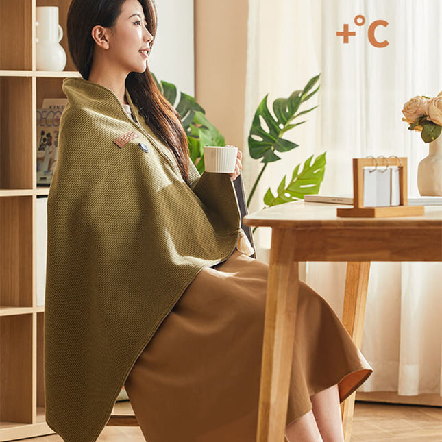 CozyWarm | USB Heated Blanket with 3 Heat Settings & Soft Fleece | Portable Electric Throw for Year-Round Comfort 1