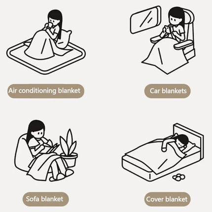 CozyWrap | Luxury Comfort Blanket with Soft Rabbit Plush Material | Optimal Insulation for Ultimate Warmth 6