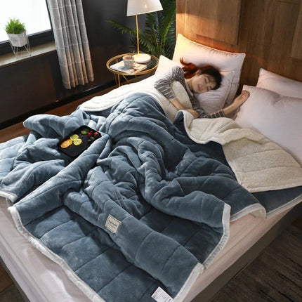 CozyWrap | Plush Fleece Blanket with Velvet-Like Softness | Year-Round Comfort for Relaxation 8
