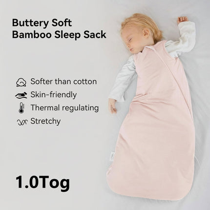 Cozy Bamboo Baby Sleep Sack | Breathable Lightweight Design for Comfort 2