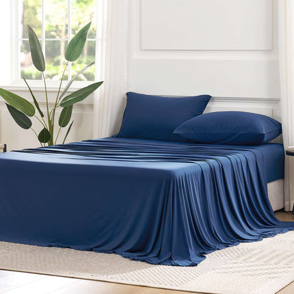 Cozy Bliss | Bedding Set with Performance Cooling Sheets & Deep-Pocket Design | Breathable Comfort for Hot Sleepers 9