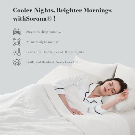 Cozy Bliss | Comforter with Natural Fiber Waffle Design | Lightweight & Eco-Friendly Bedding for Hot Sleepers 7
