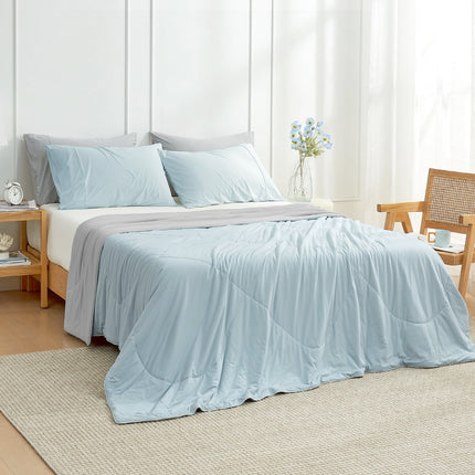 Cozy Bliss | Cooling Comforter with Japanese Arc-Chill Fabric | Lightweight & Breathable for Hot Sleepers 8