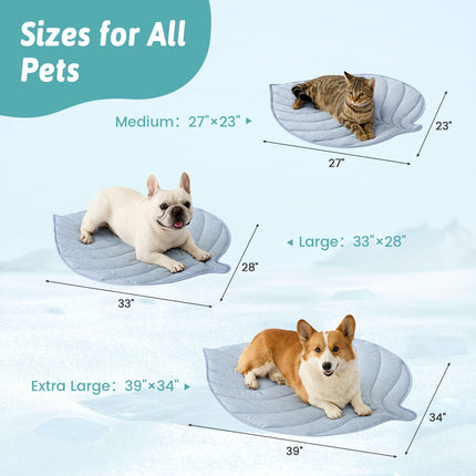 Cozy Bliss | Dog Cooling Mat with Instant Chill Relief | Waterproof Non-Slip Design for Comfort 6