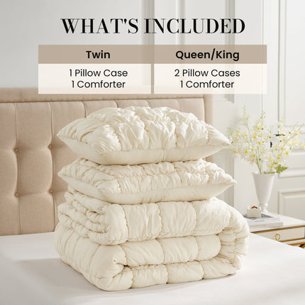 Cozy Bliss | King Comforter Set with 3D Bubble Texture | Soft & Lightweight for Year-Round Comfort 7