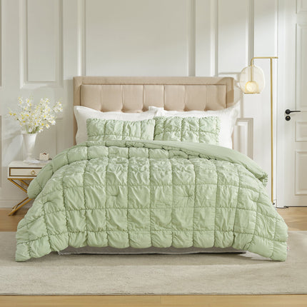 Cozy Bliss | King Comforter Set with 3D Bubble Texture | Soft & Lightweight for Year-Round Comfort 9