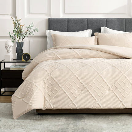 Cozy Bliss | King Comforter Set with Reversible Design | Soft Bedding for Year-Round Comfort 10