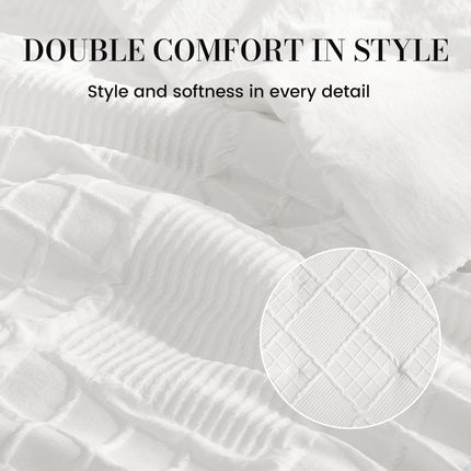 Cozy Bliss | King Comforter Set with Reversible Design | Soft Bedding for Year-Round Comfort 4