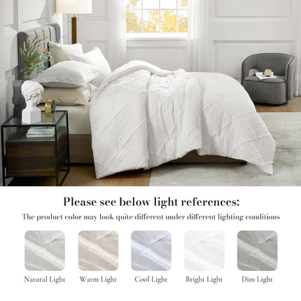 Cozy Bliss | King Comforter Set with Reversible Design | Soft Bedding for Year-Round Comfort 5