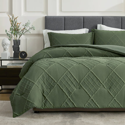 Cozy Bliss | King Comforter Set with Reversible Design | Soft Bedding for Year-Round Comfort 8