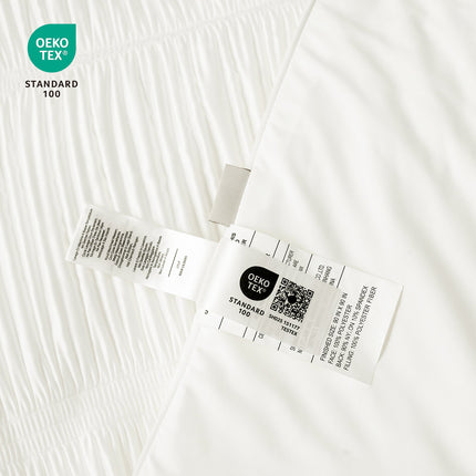 Cozy Bliss | Striped Cooling Comforter Set with Advanced Airflow | Lightweight Design for Hot Sleepers 7