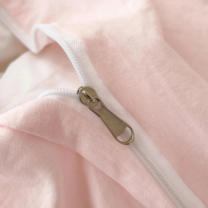 Cozy Bow | Duvet Cover Set with Ruffle Embroidery Design | Soft Microfiber for Stylish Bedding 8
