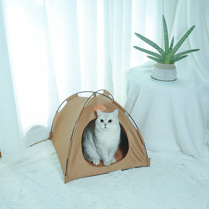 Cozy Cat Tent | Portable Cat Tent with Cooling Mat & Breathable Design for Ultimate Comfort 2
