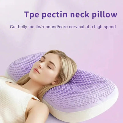 Cozy Cat | Plush Cat Pillow with Gentle Support | Portable Design for Relaxation 2