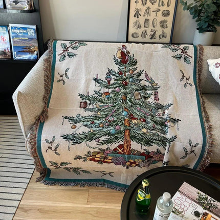 Cozy Christmas Blanket with Nutcracker & Stars Pattern | Soft Fleece for Warmth and Comfort 7