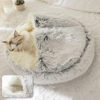 Gray Plush / Small - 16 inch (Diameter)