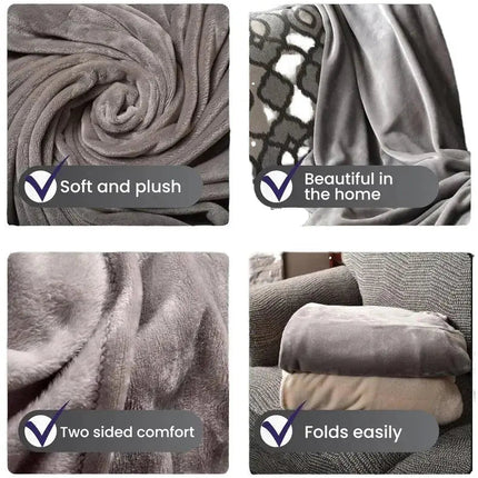 Cozy Collection | Wearable Blanket Hoodie with Soft Flannel Design | Comfy Layer for Home and Travel 6
