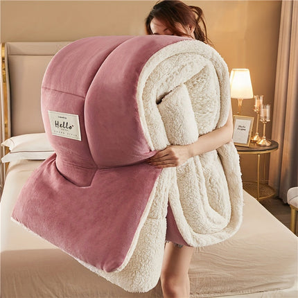 Cozy Comfort Blanket | Three-Layer Soft Bedspread with Excellent Thermal Insulation | Reversible Design for Ultimate Warmth 1