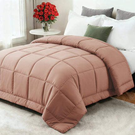 Cozy Comfort | All-Season Down Comforter with Ultra-Soft Fiberfill | Breathable Design for Year-Round Sleep 11