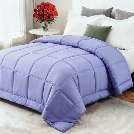 Cozy Comfort | All-Season Down Comforter with Ultra-Soft Fiberfill | Breathable Design for Year-Round Sleep 6