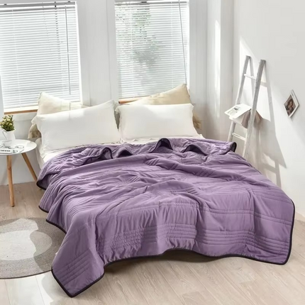 Cozy Comfort | Lightweight All-Season Quilt for Double Bed with Breathable Design | Versatile Bedding Solution 7